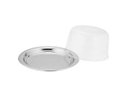 Ver imagem 1 de Queijeira Porta Queijo Inox Com Tampa Acrílico - Mimo Style
