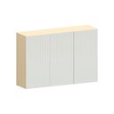 Ver imagem 1 de Armário Aéreo 100% MDF 3 Portas 120cm Aura Luciane Móveis