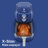 Airfryer Ichef AllSpace Índigo e Panela Ichef Day By Day e Tampa Ichef 24Cm Vermelha | 220V - 6