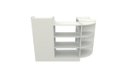 Ver imagem 5 de Balcão Caixa Vitrine Modular M1(Pet, Expositor, Atendimento, Prateleira, Loja)
