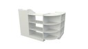 Ver imagem 6 de Balcão Caixa Vitrine Modular M1(Pet, Expositor, Atendimento, Prateleira, Loja)