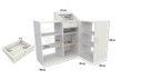 Ver imagem 1 de Balcão Caixa Vitrine Modular M1(Pet, Expositor, Atendimento, Prateleira, Loja)