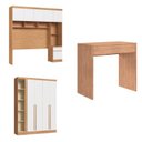 Ver imagem 2 de Guarda Roupa Modulado Casal ou Queen com Escrivaninha Infinity+
