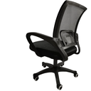 Ver imagem 5 de Cadeira Escritório Giratória Mesh Reclinável e Ajuste Altura