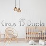Luminaria Pendente Duplo Circus 15 Madeira Mdf Cr Desmontada:rústico - 3