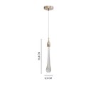 Ver imagem 2 de Pendente Led Moderno Taschibra Romana Gota Luz Quente 3000k Bivolt