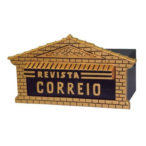Caixa Correio para Cartas Atlanta Revista Detras 20x40x15cm