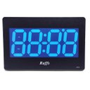 Ver imagem 1 de Relógio Led De Parede Ou Mesa Jh2316 Azul Número Grande