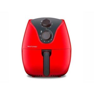 Fritadeira Sem Óleo Multilaser Air Fryer 4 L Ce084 Vermelha