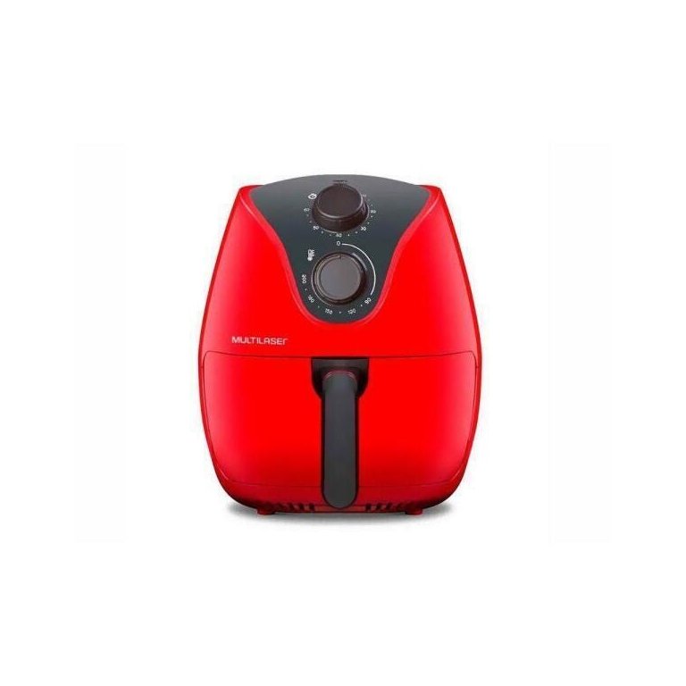 Fritadeira Sem Óleo Multilaser Air Fryer 4 L Ce084 Vermelha