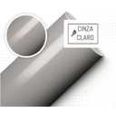 Ver imagem 2 de ARMÁRIO COZINHA ESTANTE GUARDA-ROUPA PAPEL CONTACT CINZA CLARO 11M X 50CM