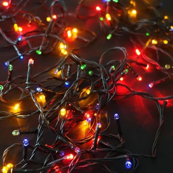 Kit 5 Pisca Pisca Natal 8 Funções 100 Leds 9M Colorido 127V - 3