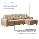 Ver imagem 4 de Sofá Living 260cm Chaise Lado Direito Eros