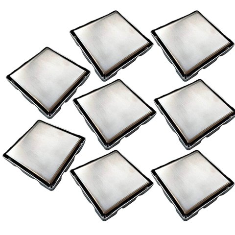 Ralo Oculto Invisivel 15x15 Discreto Anti Odor Kit 7 Uni Box Lavanderia Banheiro Cozinha Lavabo Segu