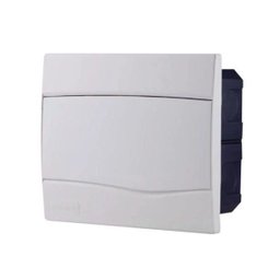 Quadro de Distribuição de Embutir para 9 Disjuntores Tramontina - 1 Quadro de Distribuição de Embutir para 9 Disjuntores Tramontina - 1