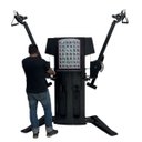 Ver imagem 7 de Maquina Crossover de Academia Profissional Robo Completa Pulley 21 Exercicios Puxador Remada Alta Tr