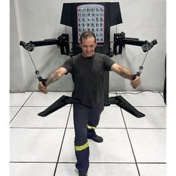 Maquina Crossover de Academia Profissional Robo Completa Pulley 21 Exercicios Puxador Remada Alta Tr - 6