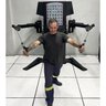 Maquina Crossover de Academia Profissional Robo Completa Pulley 21 Exercicios Puxador Remada Alta Tr - 6