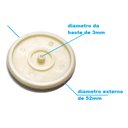 Ver imagem 2 de Disco De Apoio Do Automático De Água Aquecedores Á Gás 52mm - BA52M Hidroshop GÁS