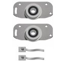 Ver imagem 3 de Kit para Porta de Correr Ro 24 3008 Embutido 30kg 1 Porta Rometal Unitário