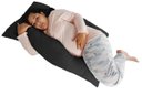 Ver imagem 1 de Travesseiro Gigante Happy Line 120 X 70 cm - Preto