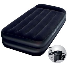Colchão Inflável Solteiro Bestway Alto com Bomba 110v #67382 - 4