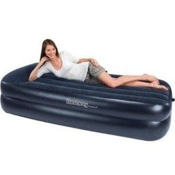 Colchão Inflável Solteiro Bestway Alto com Bomba 110v #67382 - 7