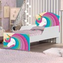 Ver imagem 1 de Cama Infantil Unicórnio Menina