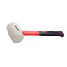 Martelo de Borracha Branca 450 G cabo em fibra de vidro MTX - 1
