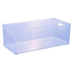Organizador Multiúso De Plástico Incolor 30,0X15,0X10,4 Cm - 1