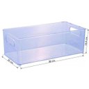 Ver imagem 5 de Organizador Multiúso De Plástico Incolor 30,0X15,0X10,4 Cm