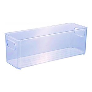 Organizador Multiúso De Plástico Incolor 30,0X10,0X10,4 Cm