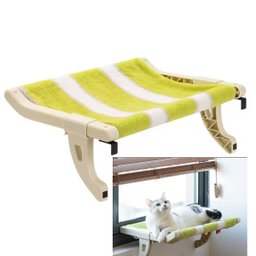 Cama Suspensa Janela Gato Pet Rede Confortavel Descanso Visao Panoramica Caminha Relaxante Visao Pan - 1