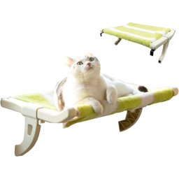Cama Suspensa Janela Gato Pet Rede Confortavel Descanso Visao Panoramica Caminha Relaxante Visao Pan - 10