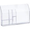 Organizador De Escritório Office Com Divisórias Cristal - 2