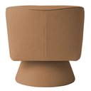 Ver imagem 5 de Poltrona Decorativa Agnes Base Fixa Bouclé Terracota - Nexta Casa