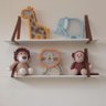 Prateleiras Link Alças de Couro 90 Cm (Par) - PRL-10 BH BABY KIDS Off White - 5