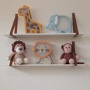 Ver imagem 5 de Prateleiras Link Alças de Couro 90 Cm (Par) - PRL-10 BH BABY KIDS Off White