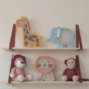 Ver imagem 4 de Prateleiras Link Alças de Couro 90 Cm (Par) - PRL-10 BH BABY KIDS Off White