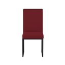 Ver imagem 3 de Kit 2 Cadeiras para Mesa de Jantar Base Industrial Preto Balaqui Marsala