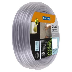 Mangueira De Nível Cristal 5/16 Tramontina Pvc 1 Camada 10M