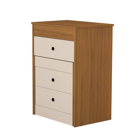 Penteadeira Cômoda Gavetas Versátil Escrivaninha Quarto Make:nature/off White