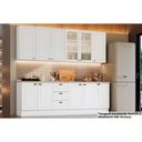 Ver imagem 1 de Cozinha Modulada Henn Americana 9 Peças (3aéreos+3balcões+3complementos) C5p37 Branco-henn