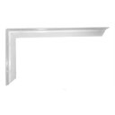 Ver imagem 4 de Kit 2 Suporte Mão Francesa Reforçada 30Cm Branca