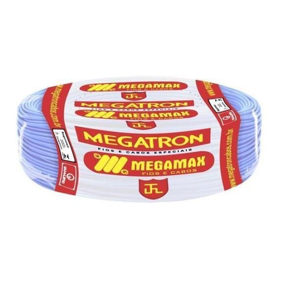 Fio Cabinho Flexível Megatron 2,5 Mm Rolo Com 100M Azul - 1