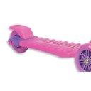 Ver imagem 2 de Patinete três rodas até 70 kg Feminino - Fenix - Roxo/Laranja