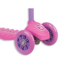 Patinete três rodas até 70 kg Feminino - Fenix - Roxo/Laranja - 3