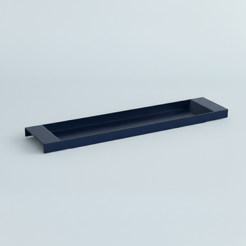 Bandeja Minimalista Azul Marinho 50cm Alumínio