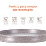 Prato para Vasos Redondo Pedra 45 Afort - 4
