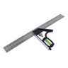 Esquadro Combinado Com Nível Régua 300Mm Inox Com Riscador - 1